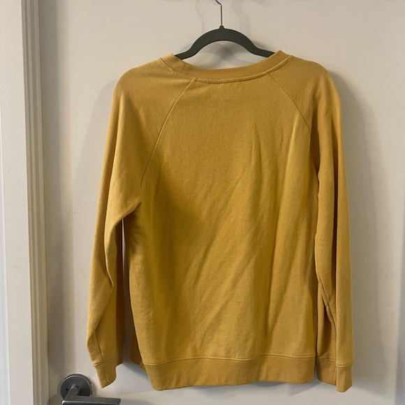 Levi’s Mustard Yellow Crewneck Sweatshirt, Size Small - Picture 2 of 8